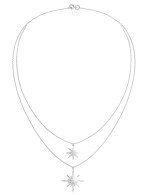 Колье из белого золота c бриллиантами