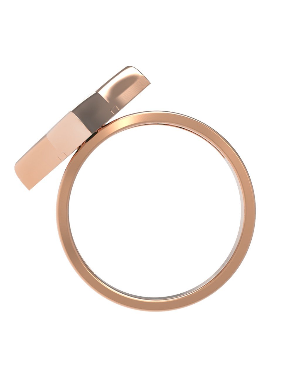 Кольцо из золота c малахитом