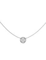 Колье из белого золота c бриллиантами