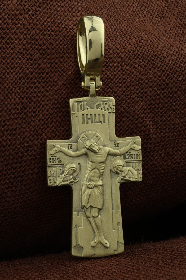 Крест из зелёного золота