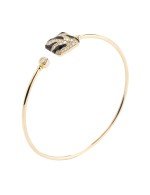 Браслет из лимонного золота c эмалью и бриллиантами