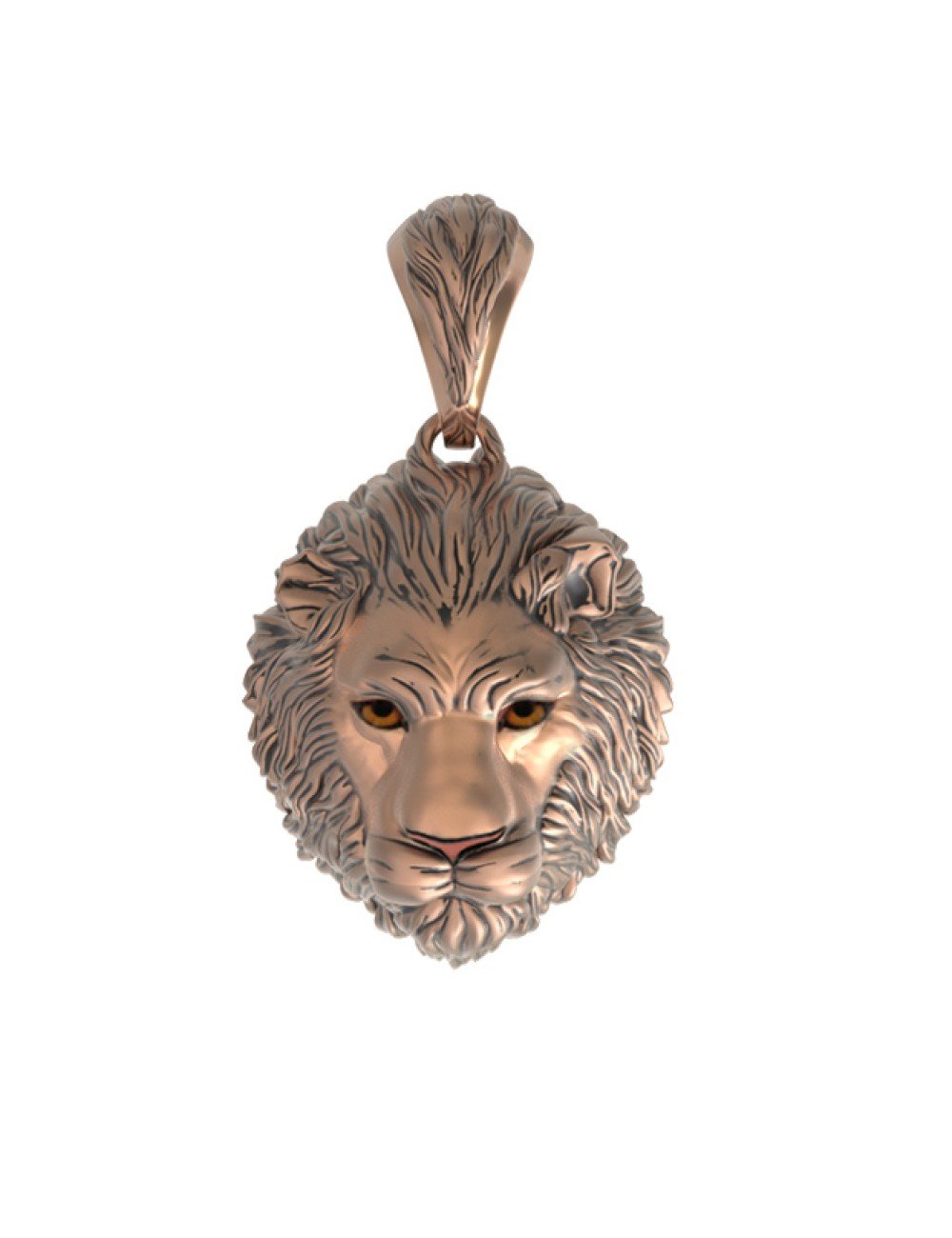 Подвеска из золота c эмалью