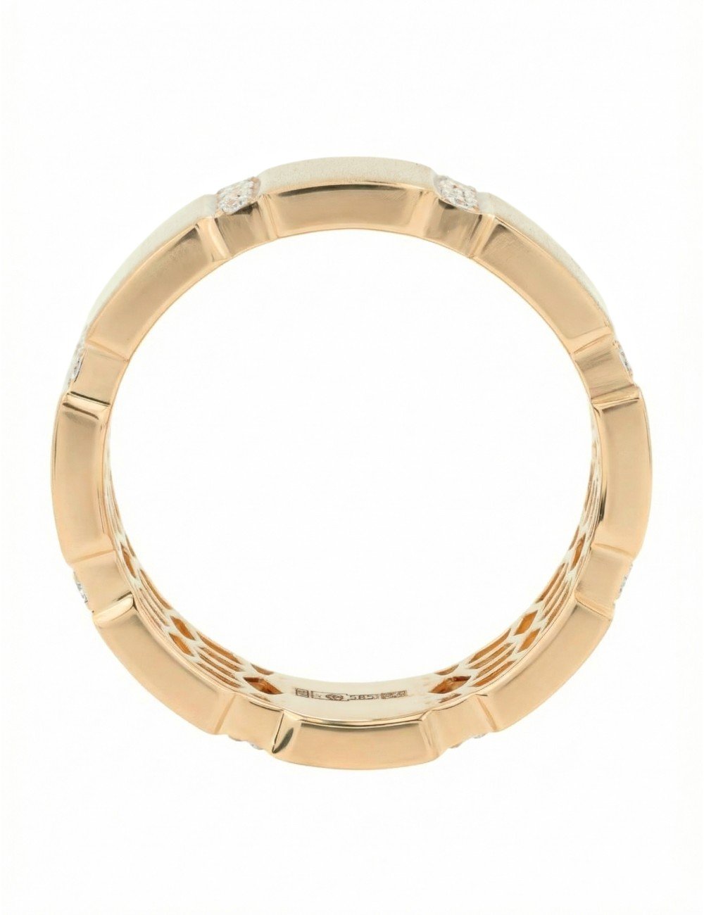 Кольцо из золота c бриллиантами