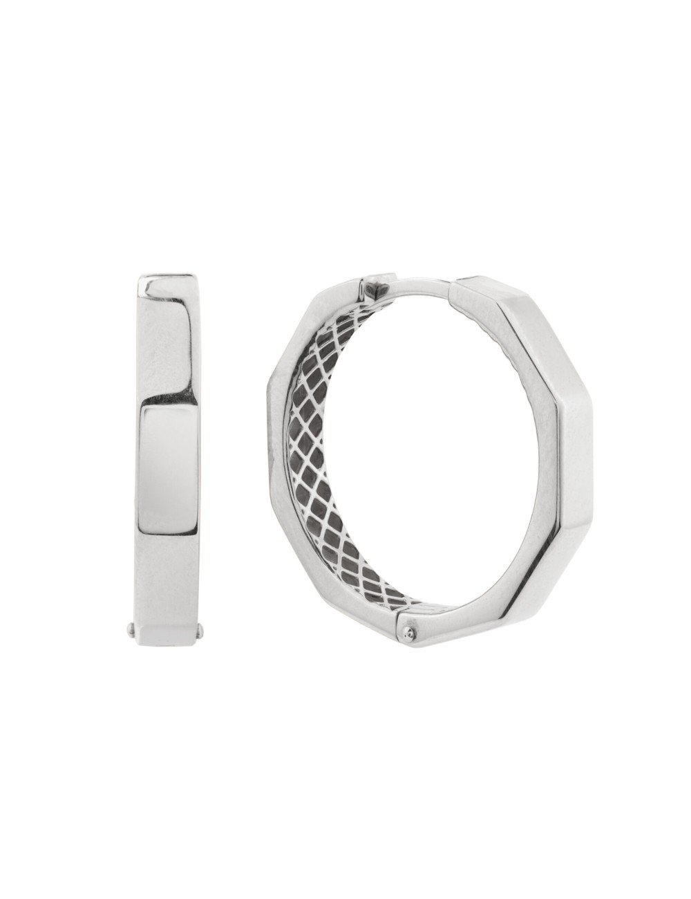 Серьги из белого золота