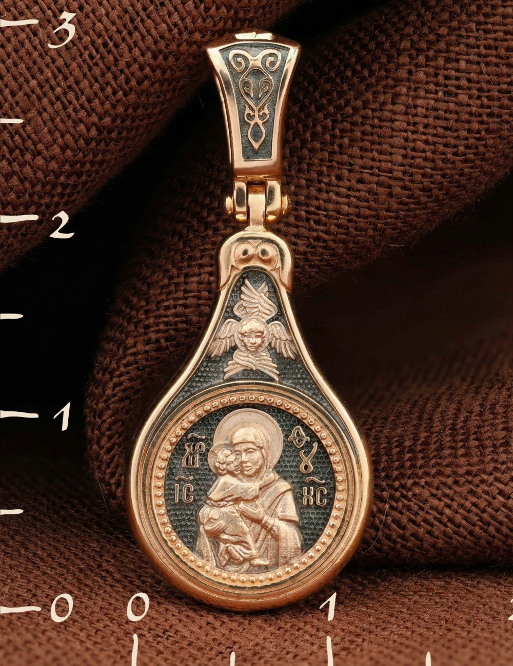 Образок из золота