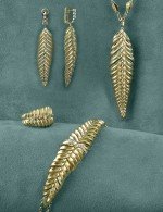 Кольцо из лимонного золота