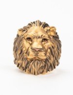 Кольцо из золота c эмалью