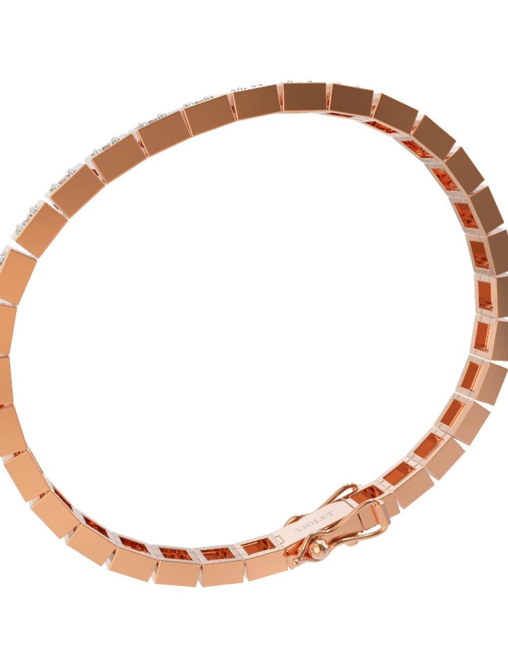 Браслет из золота c бриллиантами