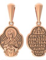 Образок из золота