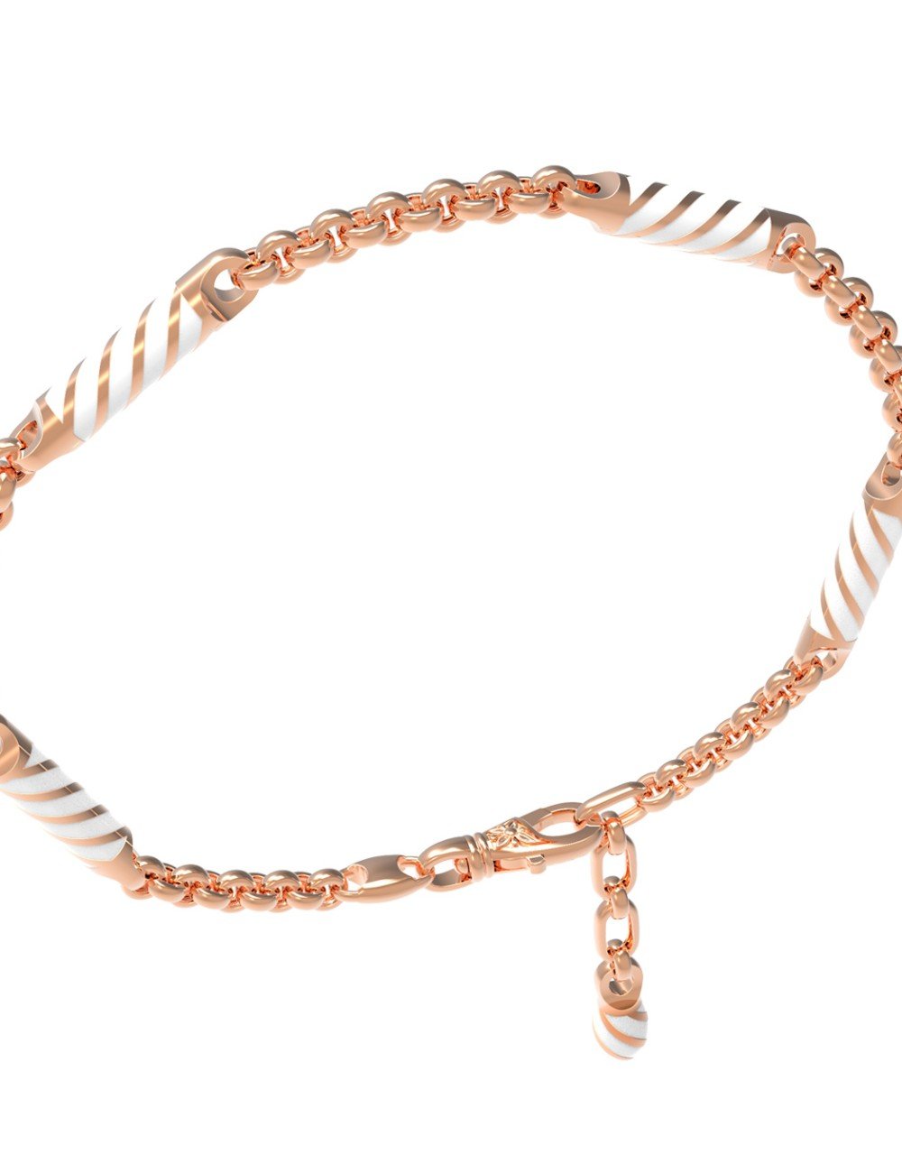 Браслет из золота c эмалью