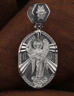 Образок из белого золота