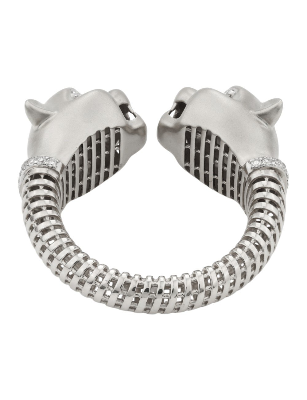 Кольцо из белого золота c бриллиантами