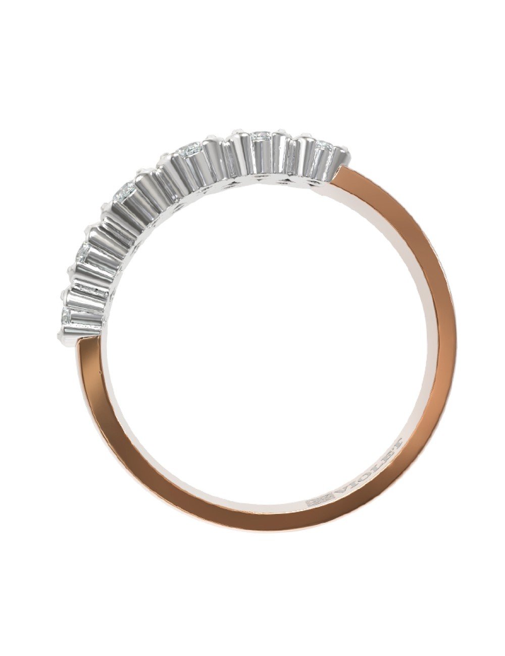 Кольцо из золота c бриллиантами