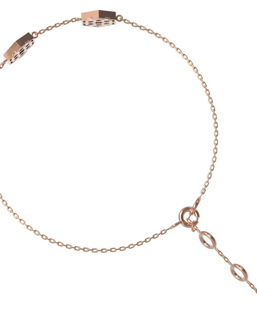 Браслет из золота c лазуритом и перламутром