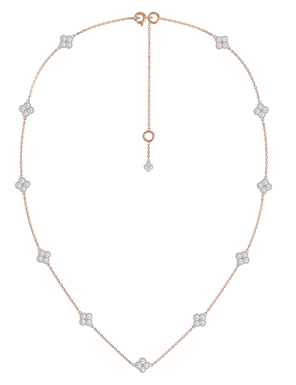 Колье из золота c бриллиантами