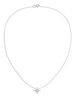 Колье из белого золота c бриллиантами