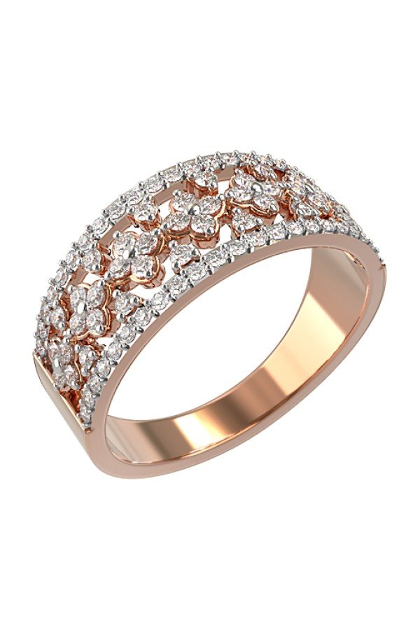 Кольцо из золота c бриллиантами