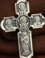 Крест из серебра 925 пробы