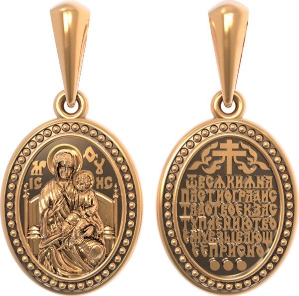 Образок из золота