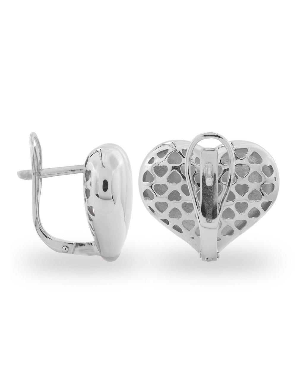 Серьги из белого золота