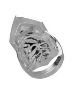 Кольцо из белого золота