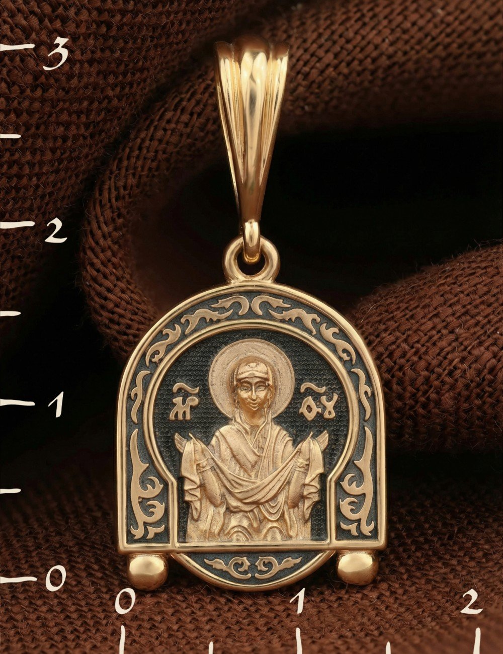 Образок из золота