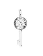 Подвеска из белого золота c бриллиантами