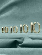 Серьги из лимонного золота