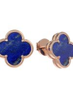 Серьги из золота c лазуритом