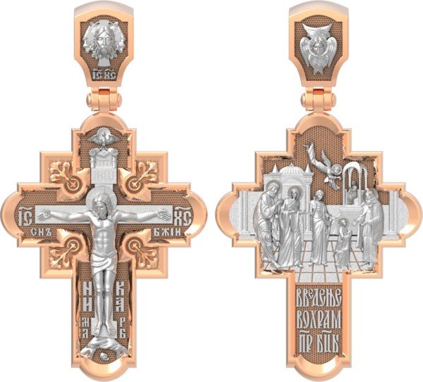 Крест из золота