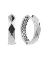 Серьги из белого золота