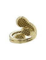 Кольцо из лимонного золота