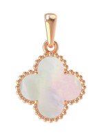 Подвеска из золота c перламутром