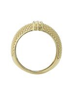 Кольцо из лимонного золота