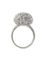 Кольцо из белого золота c бриллиантами