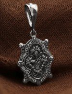 Образок из белого золота