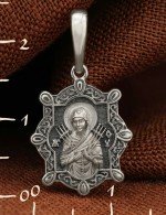 Образок из белого золота