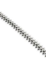 Браслет из белого золота c бриллиантами