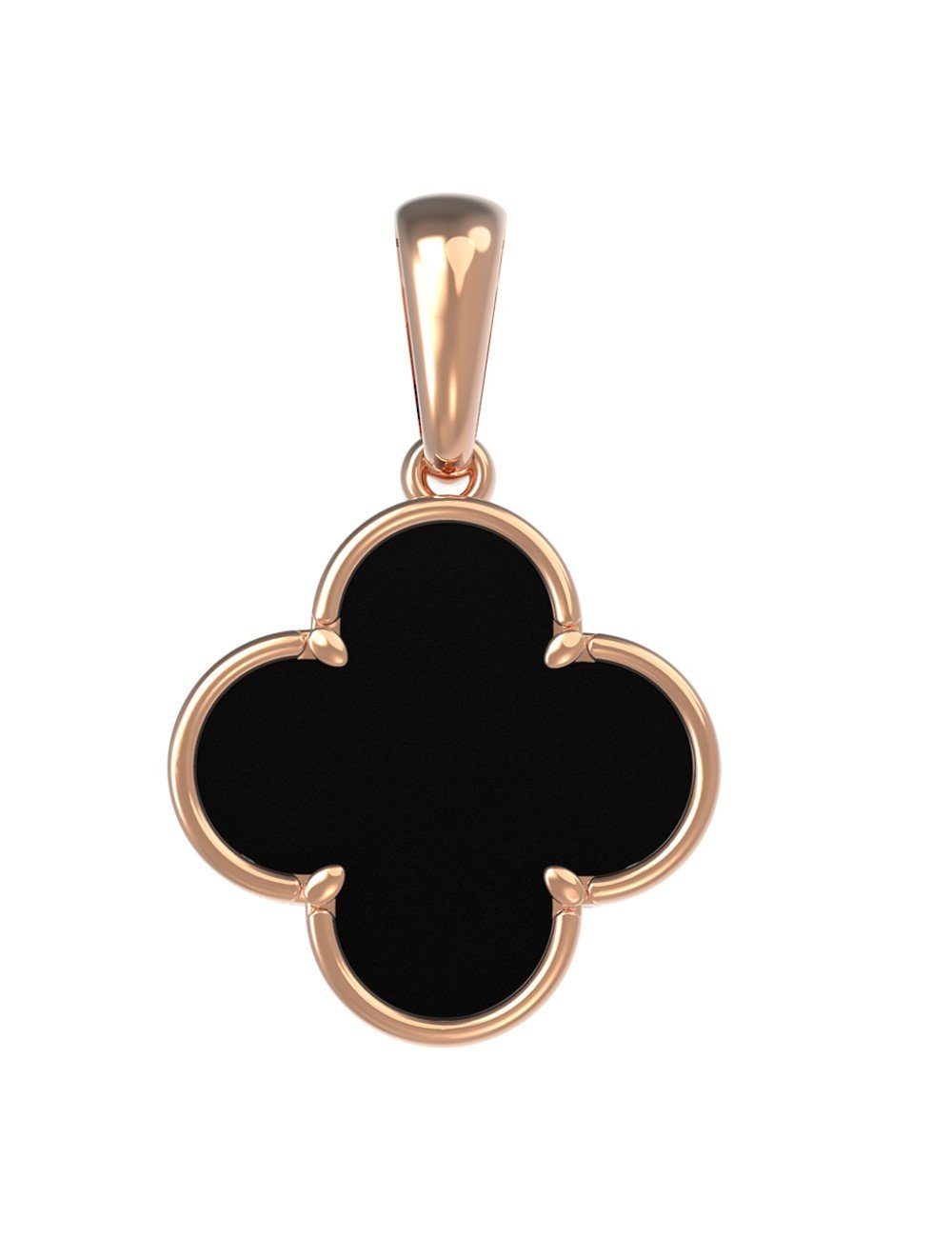 Подвеска из золота c ониксом