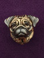 Подвеска из лимонного золота c эмалью