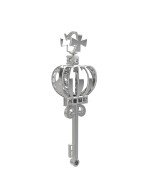 Подвеска из белого золота c бриллиантами