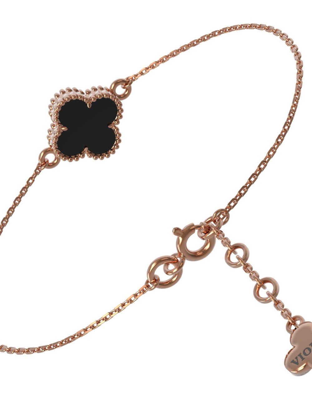 Браслет из золота c ониксом