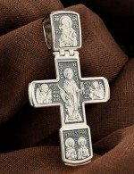Крест из серебра 925 пробы