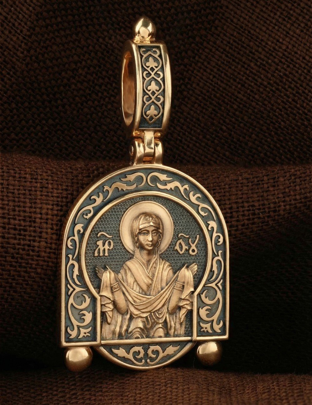 Образок из золота