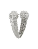 Кольцо из белого золота c бриллиантами