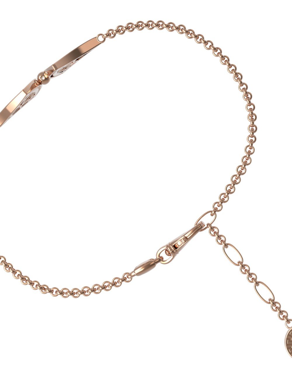 Браслет из золота c бриллиантами и ониксом