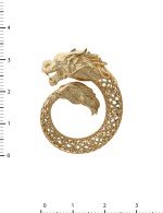 Подвеска из золота c бриллиантами