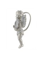 Подвеска из белого золота c фианитом