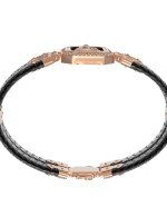 Браслет из золота c шнурком и ониксом