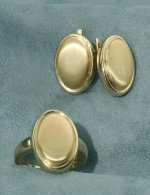 Серьги из лимонного золота